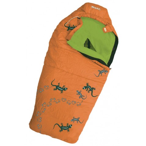 Detský spacák PATROL LITE L Orange/Lime