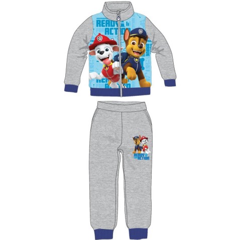 Tepláková súprava Paw Patrol City šedá