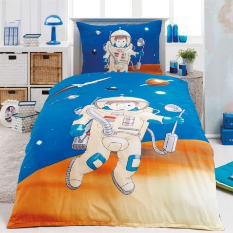 Povlak na vankúš Matějovský Kozmonaut Bavlna deluxe 70/90