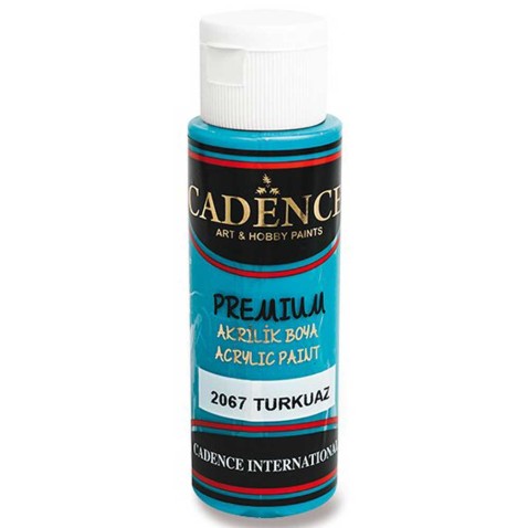 Akrylové farby Cadence Premium 70ml tyrkysová