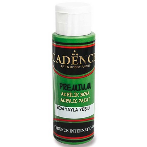 Akrylové farby Cadence Premium 70ml zelená