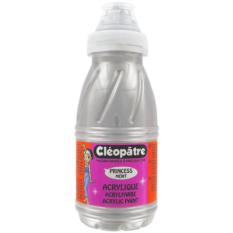 Trblietavý gél Cleopatre 250 ml strieborný