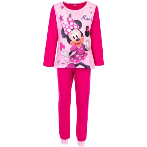 Dievčenské pyžamo Minnie DR tmavo ružové