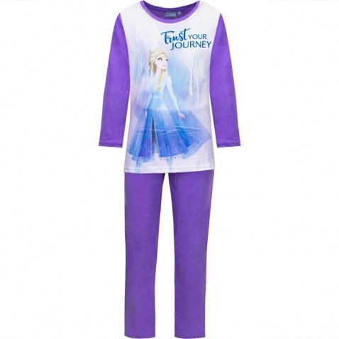 Dievčenské pyžamo Frozen DR fialové