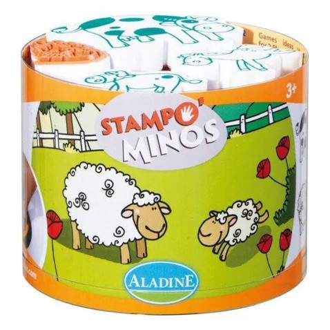 Detské pečiatky StampoMinos - Domáce zvieratká