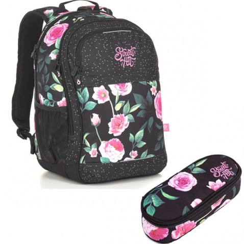 Študentský batoh Topgal RUBI 18025 G SET SMALL