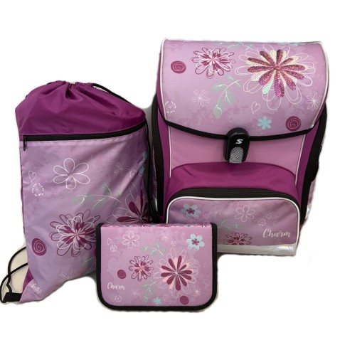 Pošli ďalej! Aktovka Stil Charm 3dielny set