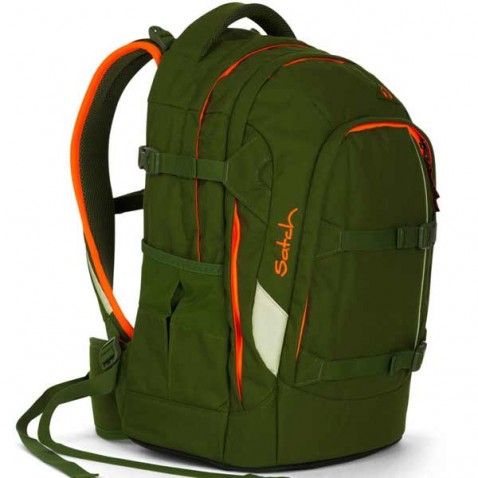 Školský batoh Ergobag Satch Green Phantom