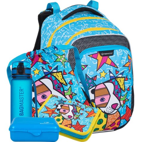 Školský batoh Bagmaster Lumi 22 B veľký SET
