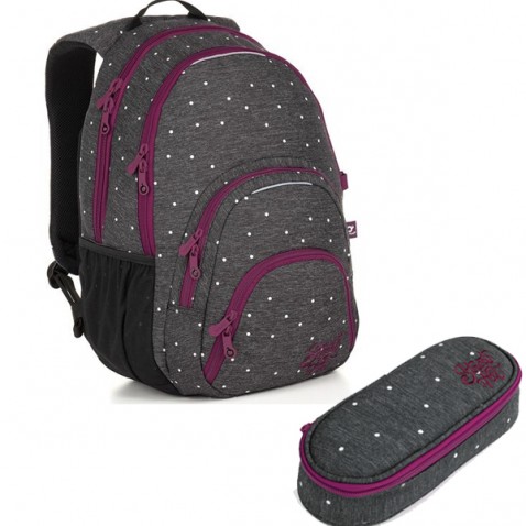 Študentský batoh Topgal SIAN 18033 G SET SMALL