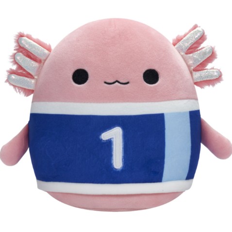 SQUISHMALLOWS Axolotl s futbalovým dresom - Archie