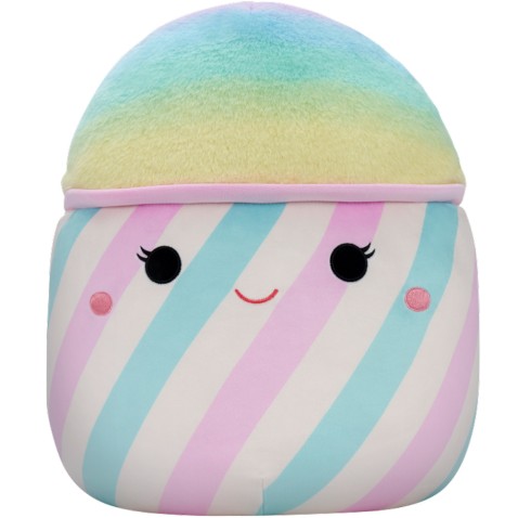 SQUISHMALLOWS Cukrová vata Bevin, 30 cm