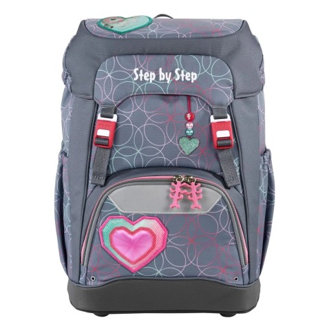 Školský ruksak Step by Step Grade Glitter Heart Hazle