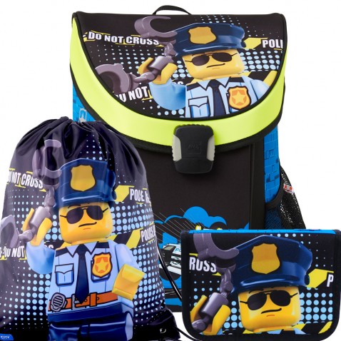 Školská taška LEGO CITY Police Cop Easy SET
