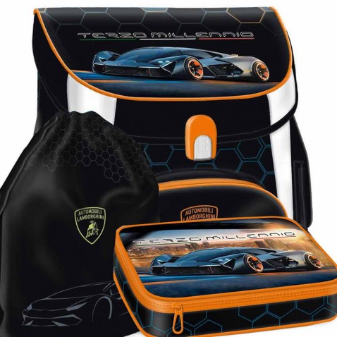 Školská taška Ars Una Lamborghini 19 - SET