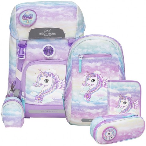 Školský batoh Beckmann Unicorn 4dielny set