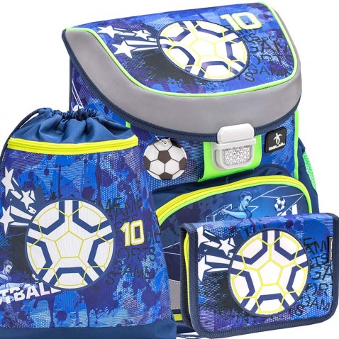 Školský batoh Belmil MiniFit 405-33 Soccer Sport SET