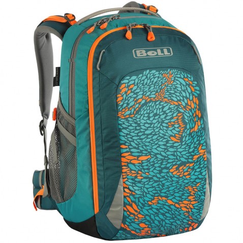 Školský batoh Boll Smart 22 l Artwork Collection Teal - Fish