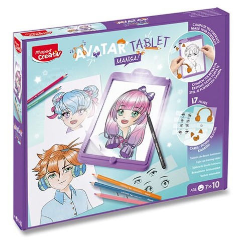 Kreatívna sada Maped Creativ Avatar tabliet Manga
