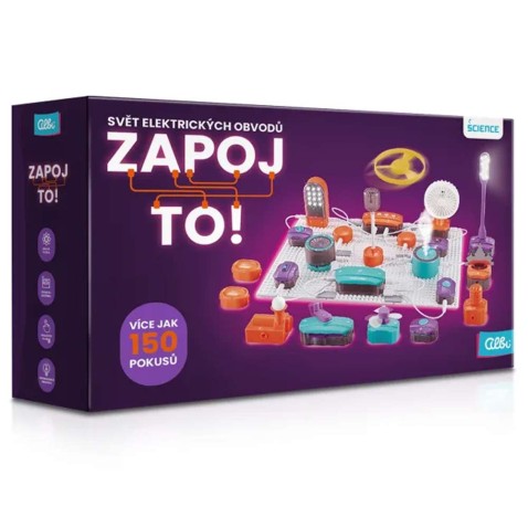Albi Science vedecká sada Zapoj to!