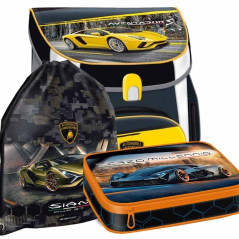 Školská taška Ars Una Lamborghini 18 - SET
