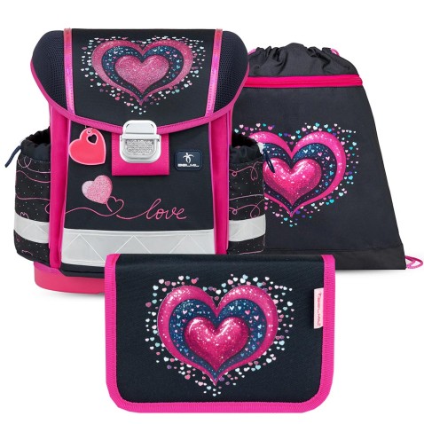 Aktovka Belmil  403-13 Dark Pinky SET
