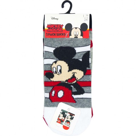 Ponožky Mickey Mouse členkové 2pack