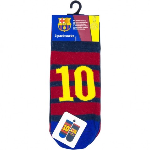 Ponožky FC Barcelona členkové 2pack