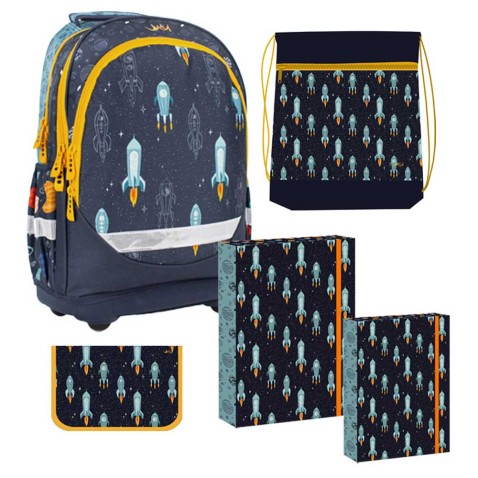 Školská taška Reybag Space, 5dílný set