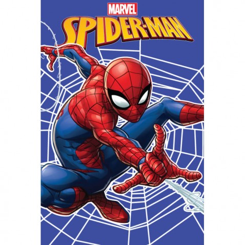 Detská fleecová deka Spiderman web