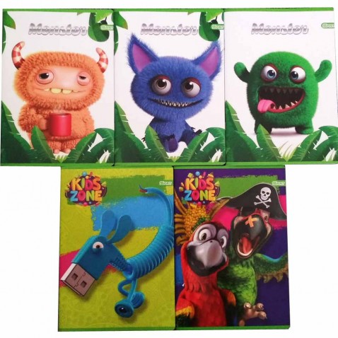 Školský zošit A5 564 Spirit Zvierata