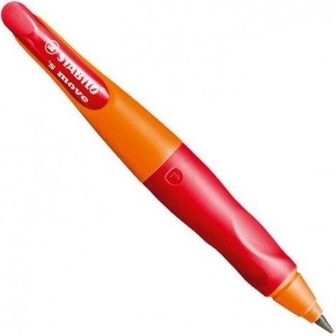 Ceruzka Stabilo EASYergo 3,15mm pre ľavákov so strúhatkom, červená/oranžová