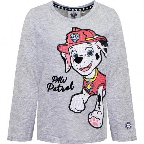 Tričko Paw Patrol Marshall DR šdé