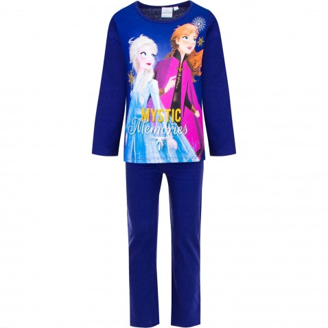 Dievčenské pyžamo Frozen DR modré