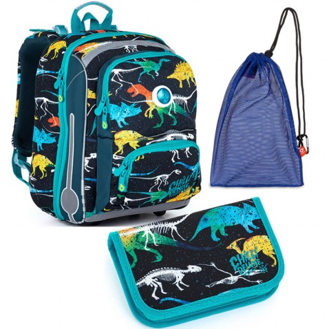 Školská aktovka Topgal BEBE 21012 B SET MEDIUM