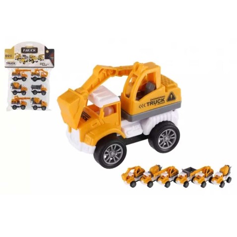 Auto stavebné mini 6ks