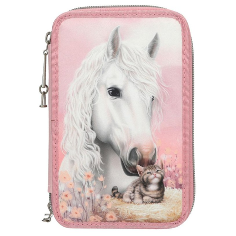 Školský peračník Miss Melody True Friends, trojposchodový