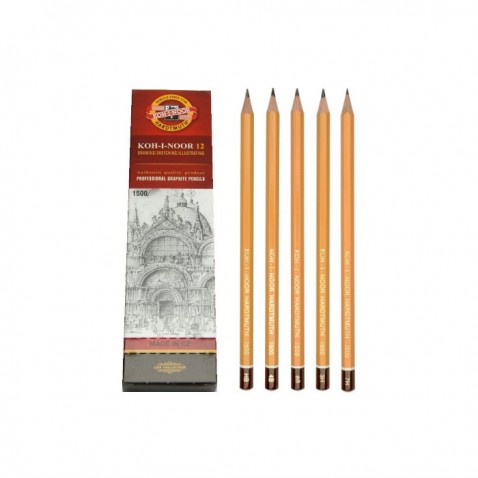 Ceruzka grafitová Koh-i-noor 1500 6B
