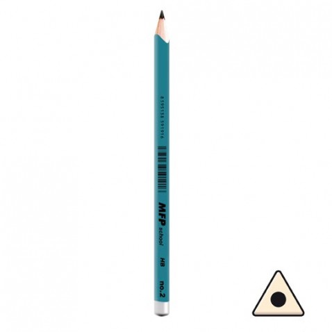 Ceruzka silná trojhranná MFP č.2/HB