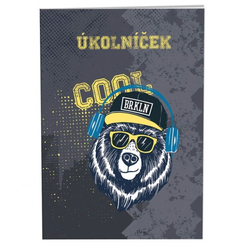 Denníček Cool Bear A6