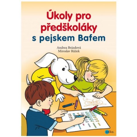 Úlohy pre predškolákov s psíkom Bafom