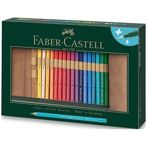 Akvarelové pastelky Faber-Castell Albrecht Dürer púzdro, 30 farieb