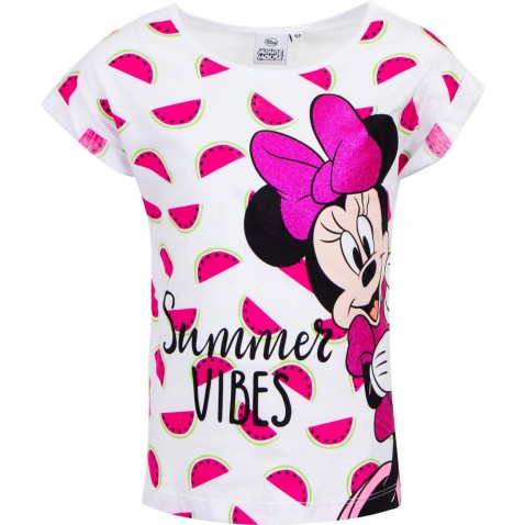Tričko Minnie Summer KR ružové