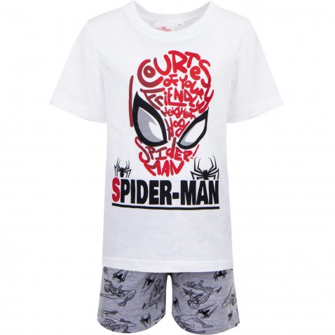 Detské pyžamo Spiderman šedé