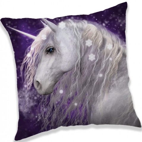 Obliečka na vankúš Unicorn purple