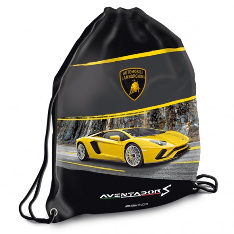 Vrecko na prezúvky Lamborghini žltý