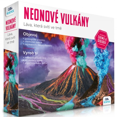 ALBI Science Neónové vulkány