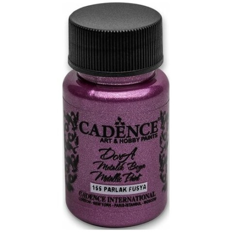 Akrylové farby Cadence Dora Metalic 50ml fuchsiová