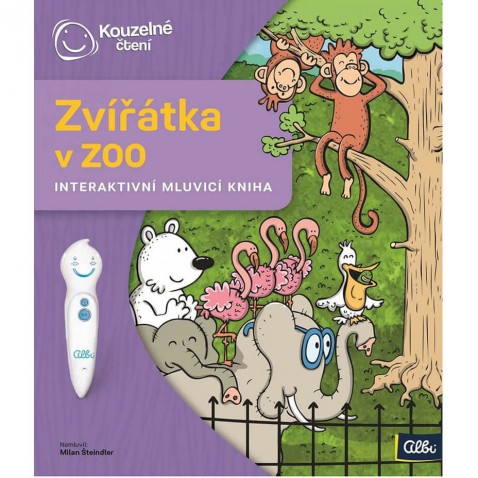 Albi Kúzelné čítanie - Zvieratká v ZOO