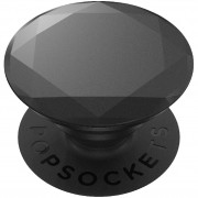 PopSockets PopGrip Gen.2, Metalic Diamond Black, 3D diamant čierny, hliníkový